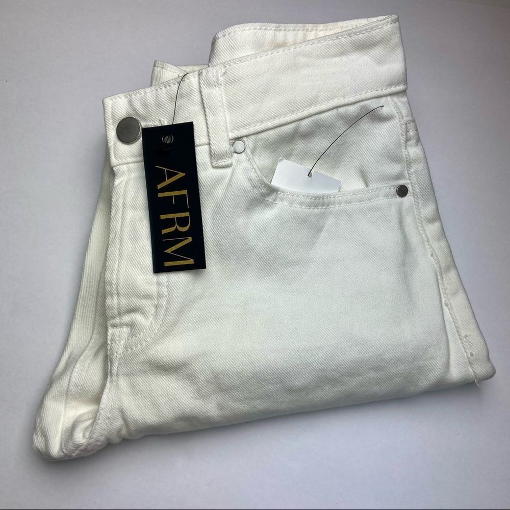 AFRM - White Distressed Jeans - Picture 3 of 13